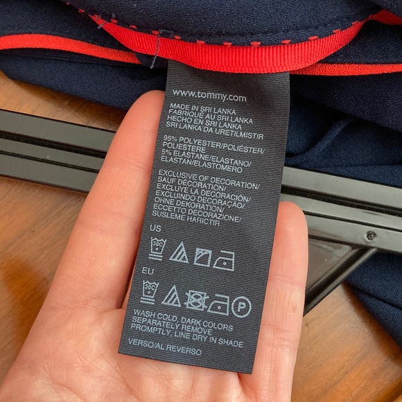 Tommy Hilfiger Navy Sport Skirt, 2/4 - Picture 6 of 8